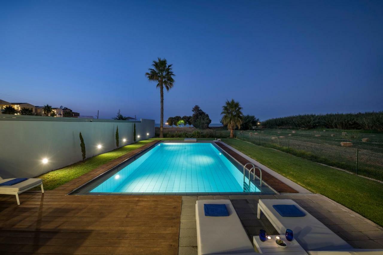 Blue Sea Luxury Villa Maleme  Exterior photo