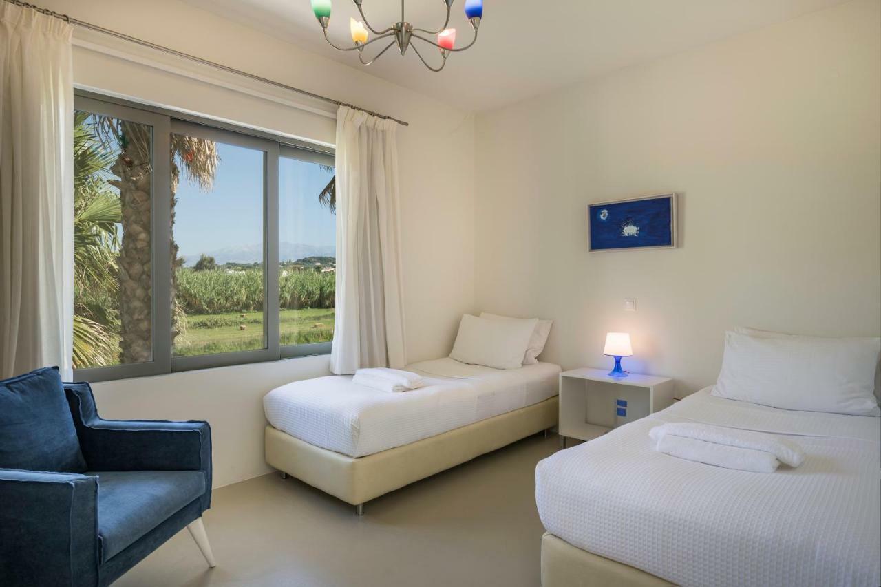 Blue Sea Luxury Villa Maleme  Exterior photo