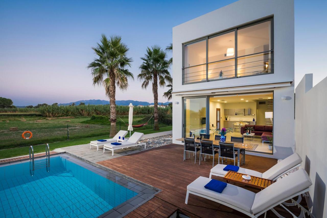 Blue Sea Luxury Villa Maleme  Exterior photo